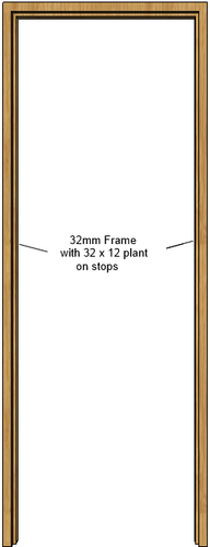 Oak Door Frame (32mm)