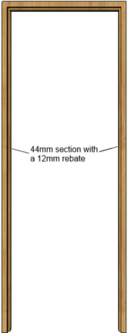 Oak Door Frame (44mm)