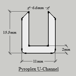 30 Min - Pyroplex U-Channel